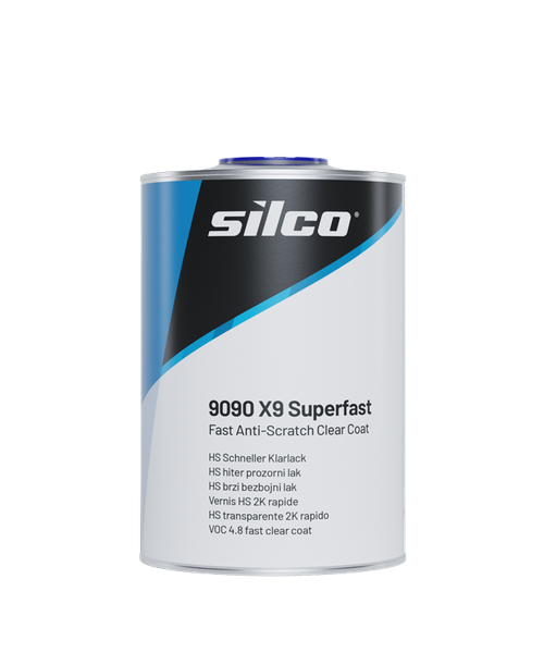 Silco Lakier bezbarwny 9090 X9 Superfast, HS; 1 l