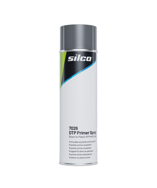 Silco Podkład na plastik 7026 DTP Primer Spray, Szary; 500 ml