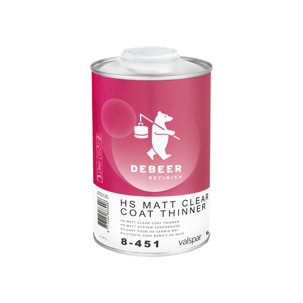8-451 Matt Clear Coat Thinner
