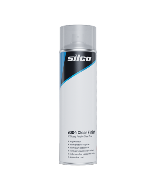 Silco Lakier bezbarwny 9004 Clear Finish Spray, Połysk; 500 ml