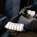 Wash-Glove Microfibre Blue/ White