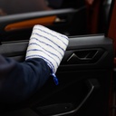 Wash-Glove Microfibre Blue/ White
