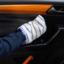 Wash-Glove Microfibre Blue/ White