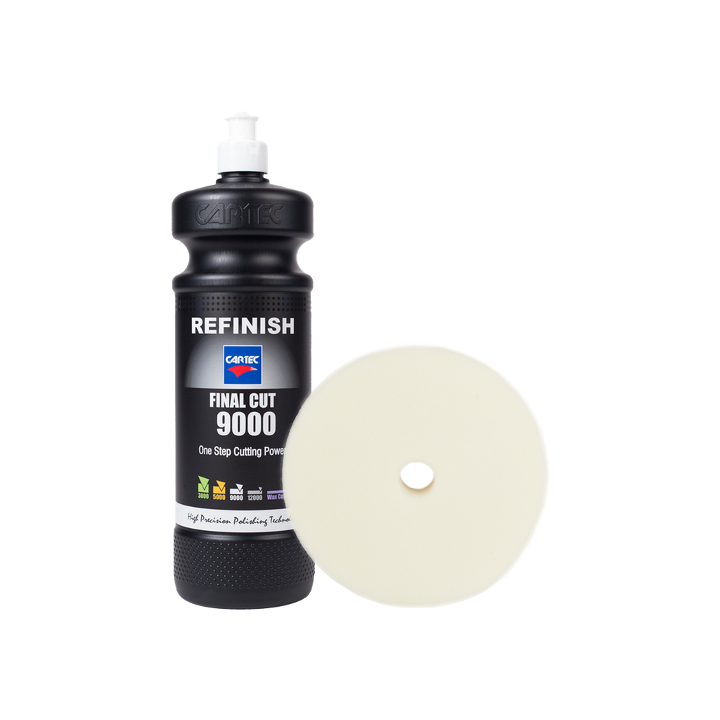 Final Cut 9000, 1 L + Unipad, Biela, 140 mm x 23 mm