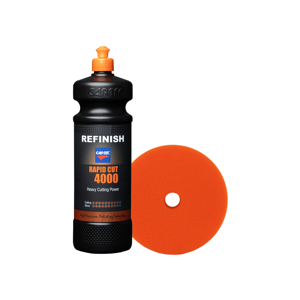 Rapid Cut 4000, 1 kg + Unipad, Orange, 140 mm x 23 mm